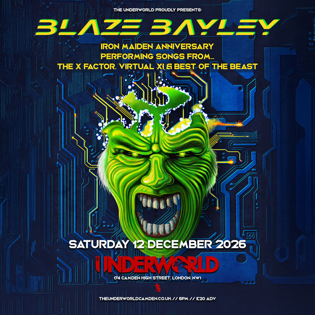 BLAZE BAYLEY at The Underworld - London — event image